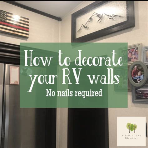 rv wall hanging ideas